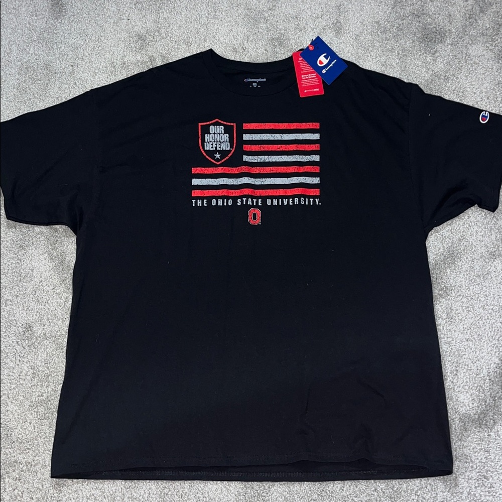 New big Man Our Honor Defend Ohio State Buckeyes T shirt 3XL Columbus Proud
